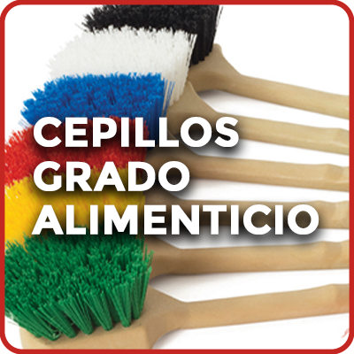 Cepillos grado alimenticio