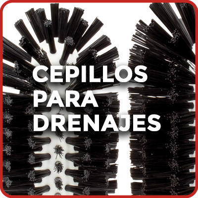 Cepillos para drenajes