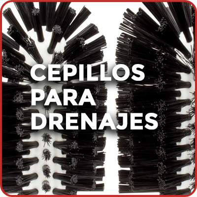 Cepillos para drenajes