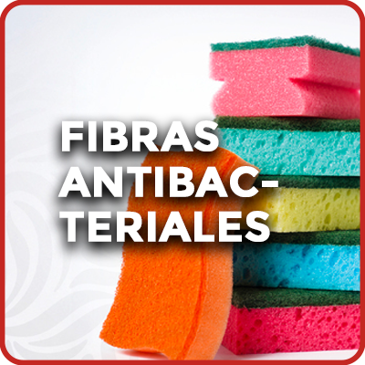 Fibras antibacteriales