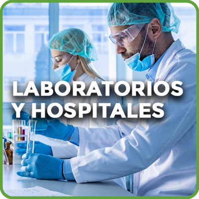 Laboratorios y hospitales